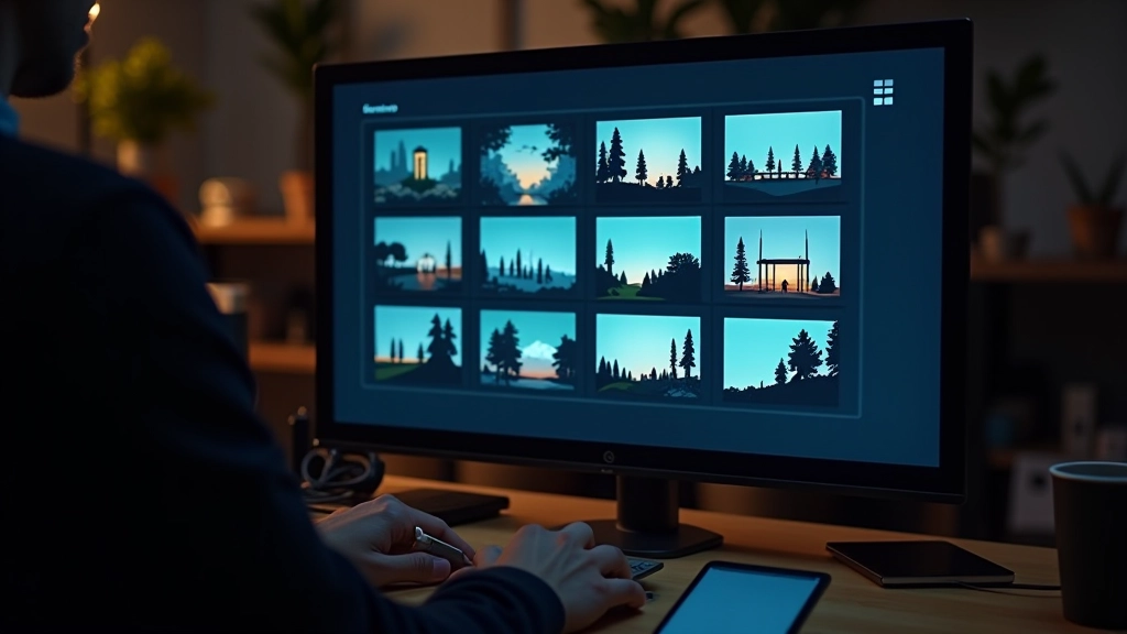 Sequenza di fotogrammi che mostrano transizioni di zoom tra scene diverse